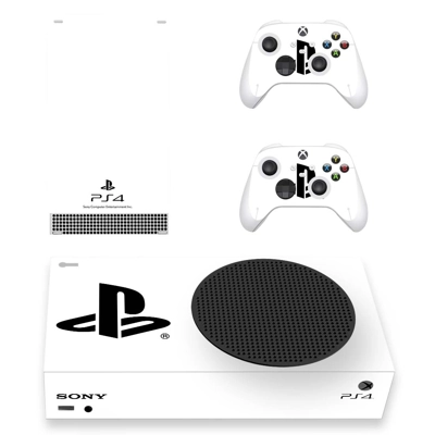 White Classic decal skin for Xbox Series S Console and 2 C.. White Classic decal skin for Xbox Series S Console and 2 C..