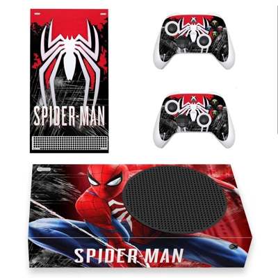 Spider man decal skin for Xbox Series S Console and 2 Cont.. Spider man decal skin for Xbox Series S Console and 2 Cont..