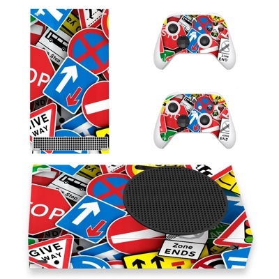 Striped Texture decal skin for Xbox Series S Console and 2.. Striped Texture decal skin for Xbox Series S Console and 2..