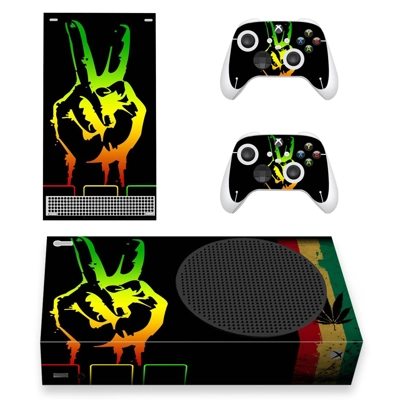 Victory Sign decal skin for Xbox Series S Console and 2 Co.. Victory Sign decal skin for Xbox Series S Console and 2 Co..