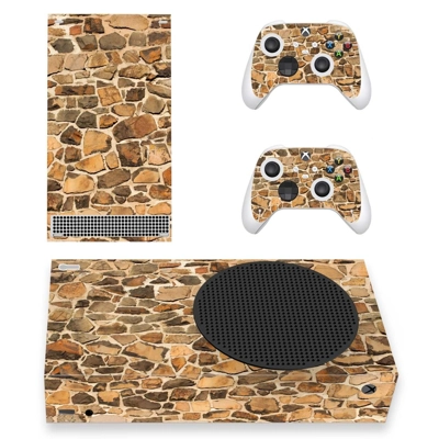 Brick Texture decal skin for Xbox Series S Console and 2 Controllers