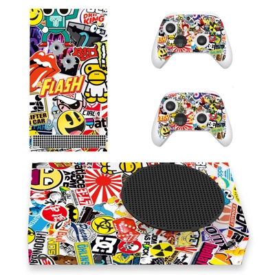 Rubbish Texhture decal skin for Xbox Series S Console and .. Rubbish Texhture decal skin for Xbox Series S Console and ..