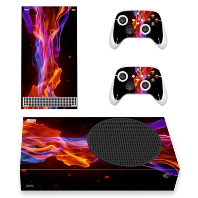 Digital Texture decal skin for Xbox Series S Console and 2 Controllers