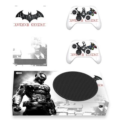 Batman Arkham Knight decal skin for Xbox Series S Console and 2 Controllers