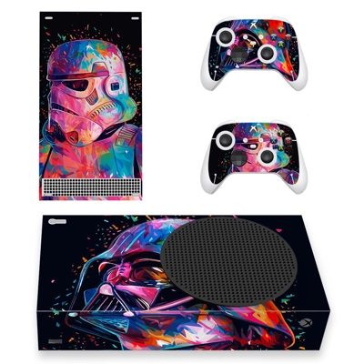Darth Vader decal skin for Xbox Series S Console and 2 Controllers
