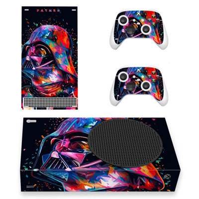 Darth Vader decal skin for Xbox Series S Console and 2 Con.. Darth Vader decal skin for Xbox Series S Console and 2 Con..