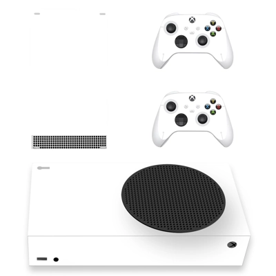 White Classic decal skin for Xbox Series S Console and 2 C.. White Classic decal skin for Xbox Series S Console and 2 C..