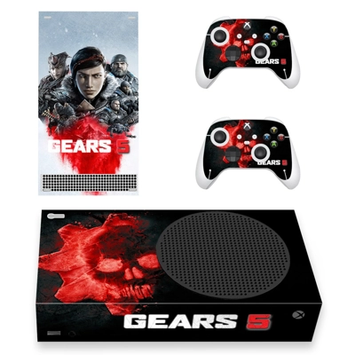 Gears 5 decal skin for Xbox Series S Console and 2 Control.. Gears 5 decal skin for Xbox Series S Console and 2 Control..