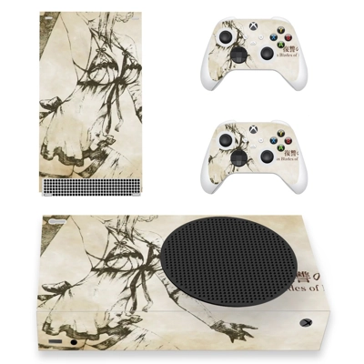 Body Clipart decal skin for Xbox Series S Console and 2 Controllers