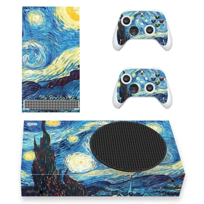 Paint Texture decal skin for Xbox Series S Console and 2 Controllers