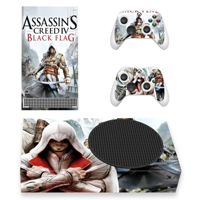 AC4 Black Flag decal skin for Xbox Series S Console and 2 .. AC4 Black Flag decal skin for Xbox Series S Console and 2 ..