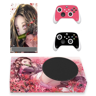 Demon Slayer decal skin for Xbox Series S Console and 2 Co.. Demon Slayer decal skin for Xbox Series S Console and 2 Co..