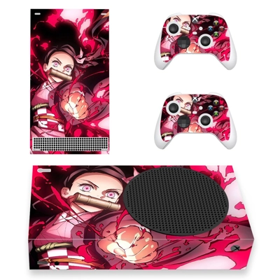 Demon Slayer decal skin for Xbox Series S Console and 2 Co.. Demon Slayer decal skin for Xbox Series S Console and 2 Co..