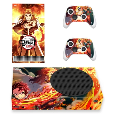 Demon Slayer decal skin for Xbox Series S Console and 2 Controllers