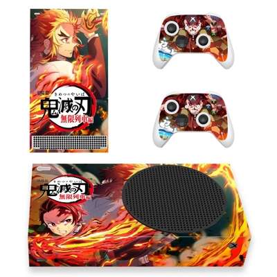 Demon Slayer decal skin for Xbox Series S Console and 2 Controllers