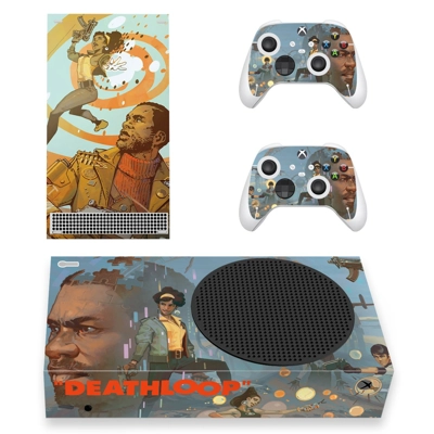 Deathloop decal skin for Xbox Series S Console and 2 Contr.. Deathloop decal skin for Xbox Series S Console and 2 Contr..