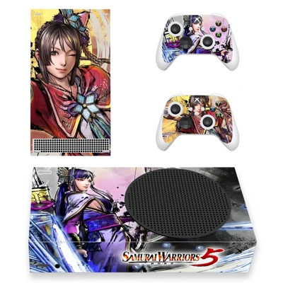 Samurai Warriors 5 decal skin for Xbox Series S Console and 2 Controllers