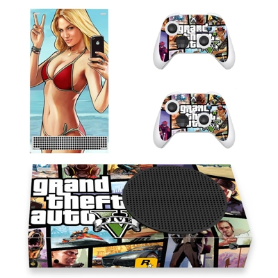Grand theft Auto 5 decal skin for Xbox Series S Console an.. Grand theft Auto 5 decal skin for Xbox Series S Console an..
