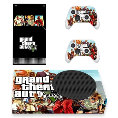 Grand theft Auto 5 decal skin for Xbox Series S Console an.. Grand theft Auto 5 decal skin for Xbox Series S Console an..