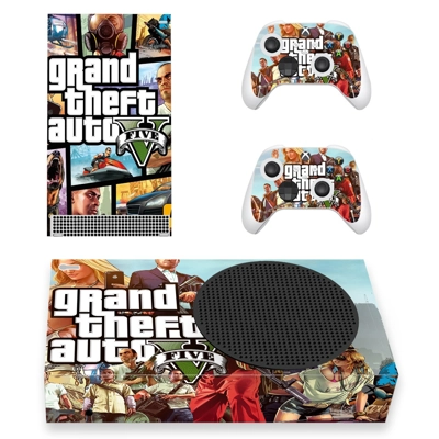 Grand theft Auto 5 decal skin for Xbox Series S Console an.. Grand theft Auto 5 decal skin for Xbox Series S Console an..