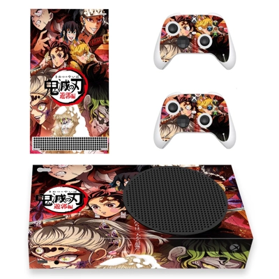 Demon Slayer decal skin for Xbox Series S Console and 2 Co.. Demon Slayer decal skin for Xbox Series S Console and 2 Co..