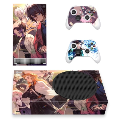Demon Slayer decal skin for Xbox Series S Console and 2 Co.. Demon Slayer decal skin for Xbox Series S Console and 2 Co..