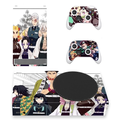 Demon Slayer decal skin for Xbox Series S Console and 2 Co.. Demon Slayer decal skin for Xbox Series S Console and 2 Co..