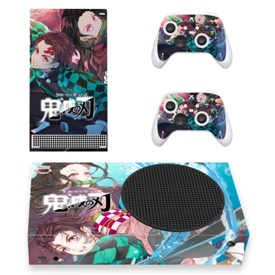 Demon Slayer decal skin for Xbox Series S Console and 2 Controllers