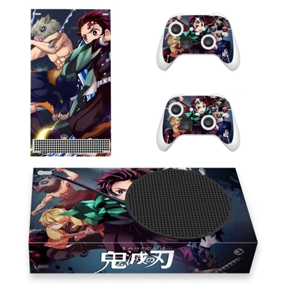 Demon Slayer decal skin for Xbox Series S Console and 2 Co.. Demon Slayer decal skin for Xbox Series S Console and 2 Co..