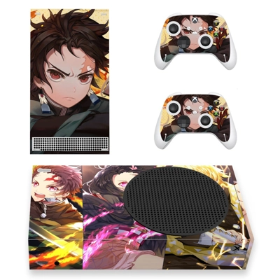 Demon Slayer decal skin for Xbox Series S Console and 2 Co.. Demon Slayer decal skin for Xbox Series S Console and 2 Co..