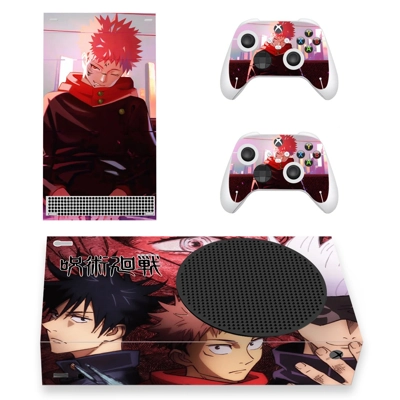 Jujutsu Kaisen decal skin for Xbox Series S Console and 2 Controllers