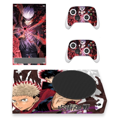 Jujutsu Kaisen decal skin for Xbox Series S Console and 2 Controllers