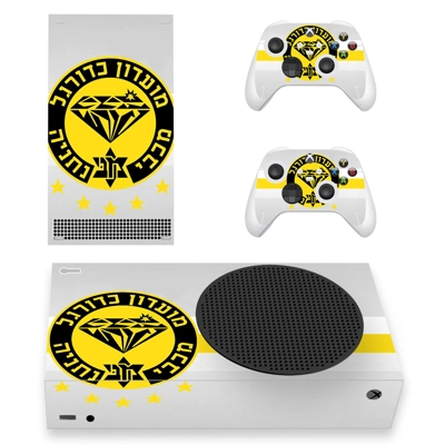 Maccabi Netanya FC decal skin for Xbox Series S Console an.. Maccabi Netanya FC decal skin for Xbox Series S Console an..