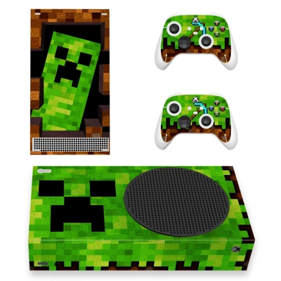 Minecraft decal skin for Xbox Series S Console and 2 Contr.. Minecraft decal skin for Xbox Series S Console and 2 Contr..