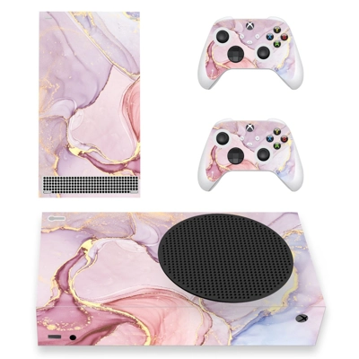 Marble Texture decal skin for Xbox Series S Console and 2 Controllers
