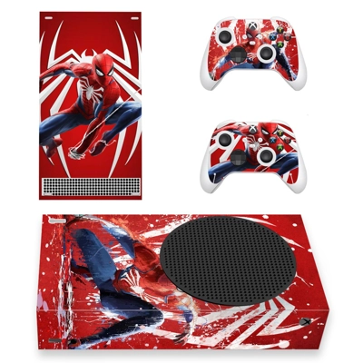 Spider man decal skin for Xbox Series S Console and 2 Cont.. Spider man decal skin for Xbox Series S Console and 2 Cont..