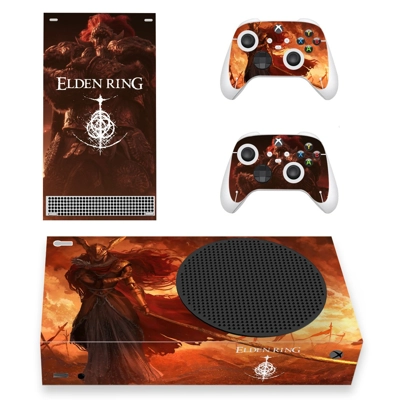 Elden Ring decal skin for Xbox Series S Console and 2 Cont.. Elden Ring decal skin for Xbox Series S Console and 2 Cont..