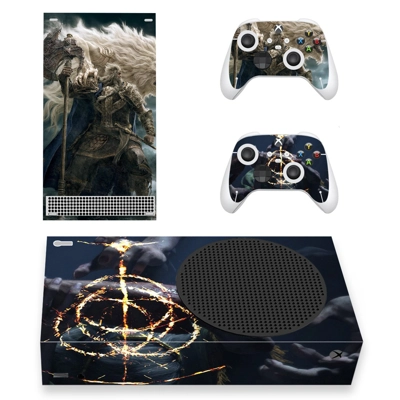 Elden Ring decal skin for Xbox Series S Console and 2 Cont.. Elden Ring decal skin for Xbox Series S Console and 2 Cont..