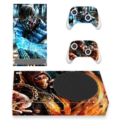 Mortal Kombat decal skin for Xbox Series S Console and 2 C.. Mortal Kombat decal skin for Xbox Series S Console and 2 C..
