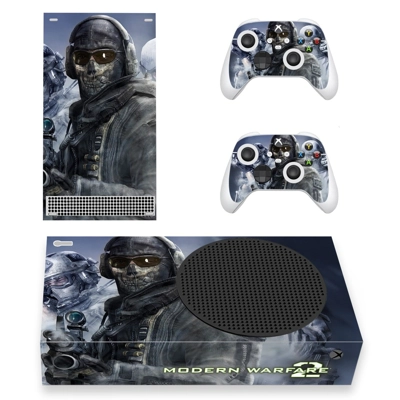 COD Modern Warfare 2 decal skin for Xbox Series S Console and 2 Controllers