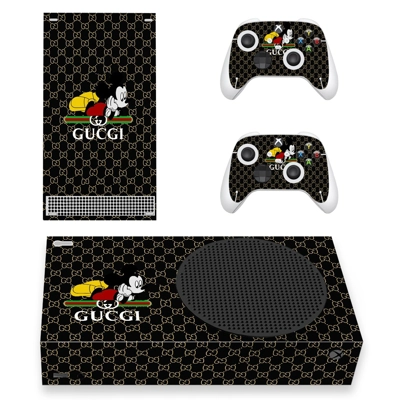 Gucci decal skin for Xbox Series S Console and 2 Controllers Gucci decal skin for Xbox Series S Console and 2 Controllers