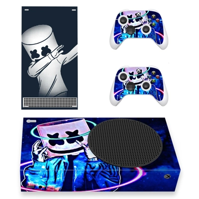 Marshmello decal skin for Xbox Series S Console and 2 Cont.. Marshmello decal skin for Xbox Series S Console and 2 Cont..