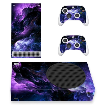 Cloud Texture decal skin for Xbox Series S Console and 2 Controllers