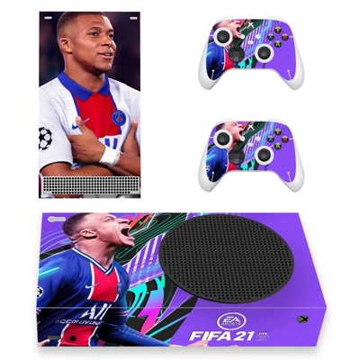 FIFA 21 decal skin for Xbox Series S Console and 2 Control.. FIFA 21 decal skin for Xbox Series S Console and 2 Control..
