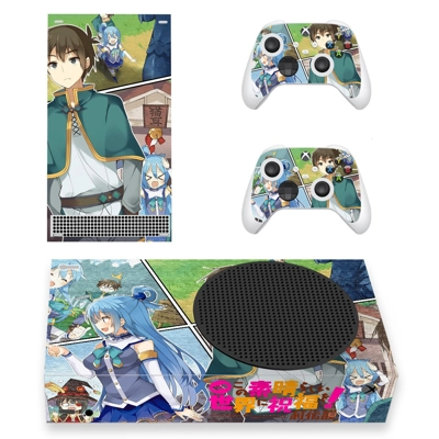 KonoSuba decal skin for Xbox Series S Console and 2 Contro.. KonoSuba decal skin for Xbox Series S Console and 2 Contro..