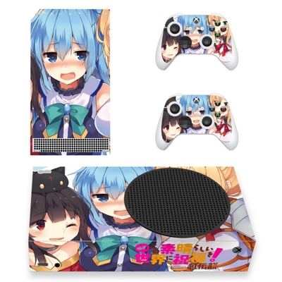 KonoSuba decal skin for Xbox Series S Console and 2 Contro.. KonoSuba decal skin for Xbox Series S Console and 2 Contro..