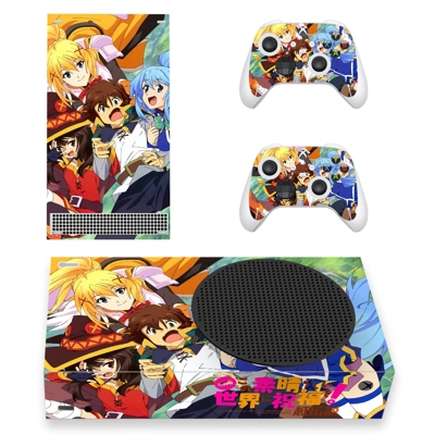 KonoSuba decal skin for Xbox Series S Console and 2 Contro.. KonoSuba decal skin for Xbox Series S Console and 2 Contro..