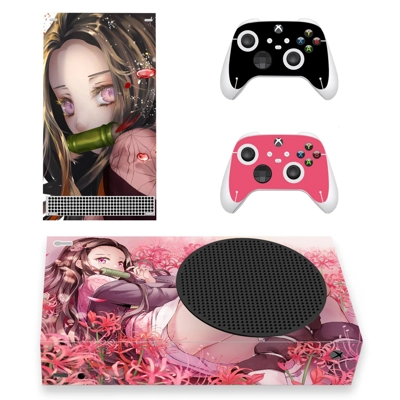 Demon Slayer decal skin for Xbox Series S Console and 2 Co.. Demon Slayer decal skin for Xbox Series S Console and 2 Co..