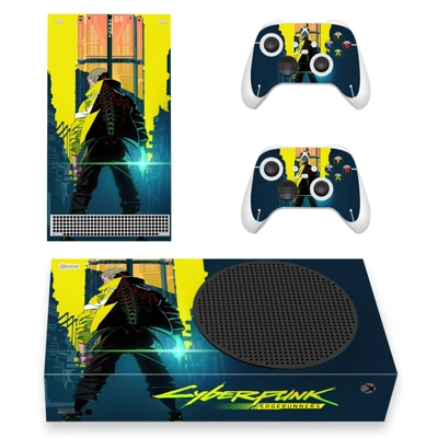 Cyberpunk 2077 decal skin for Xbox Series S Console and 2 .. Cyberpunk 2077 decal skin for Xbox Series S Console and 2 ..