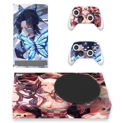 Demon Slayer decal skin for Xbox Series S Console and 2 Co.. Demon Slayer decal skin for Xbox Series S Console and 2 Co..
